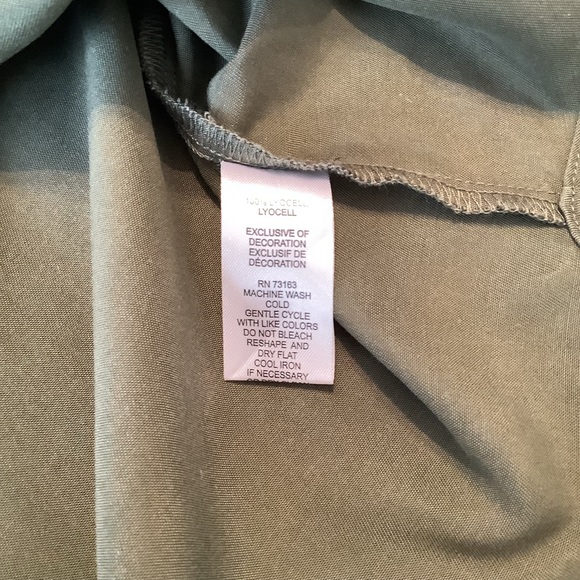 SPENSE Embroidered Dress Green 6/8 Button Up Long Sleeves - Picture 4 of 6